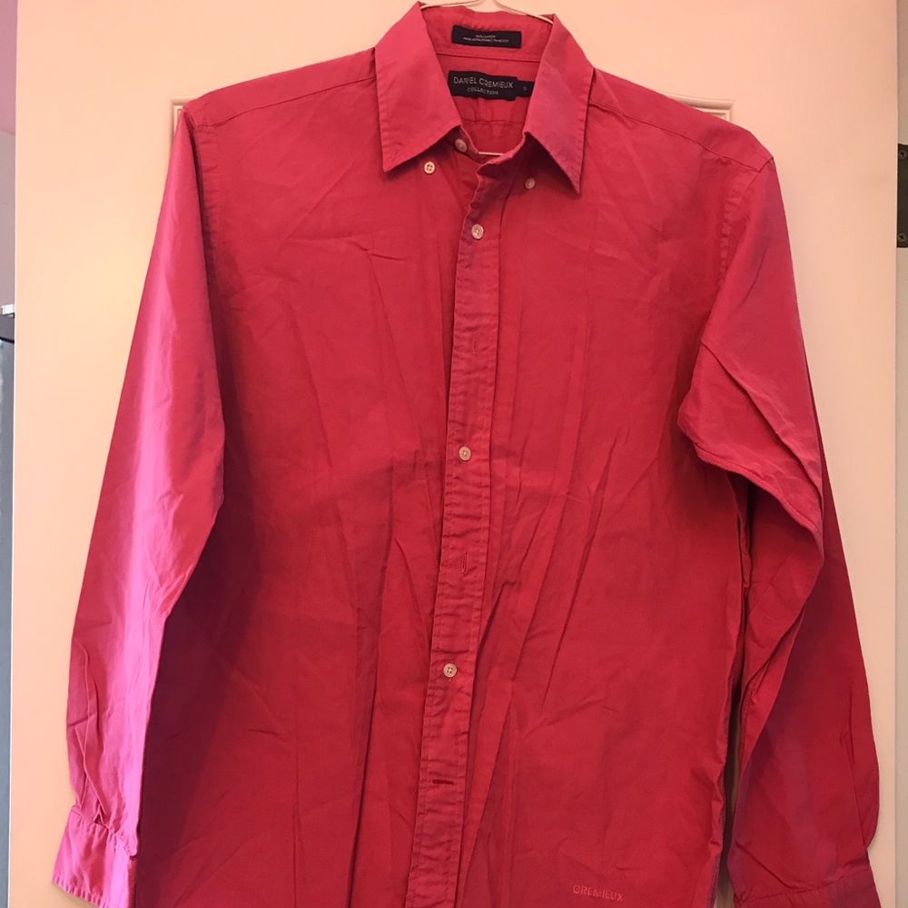 Mens Button Front collared Full Sleeve Dress Shirt